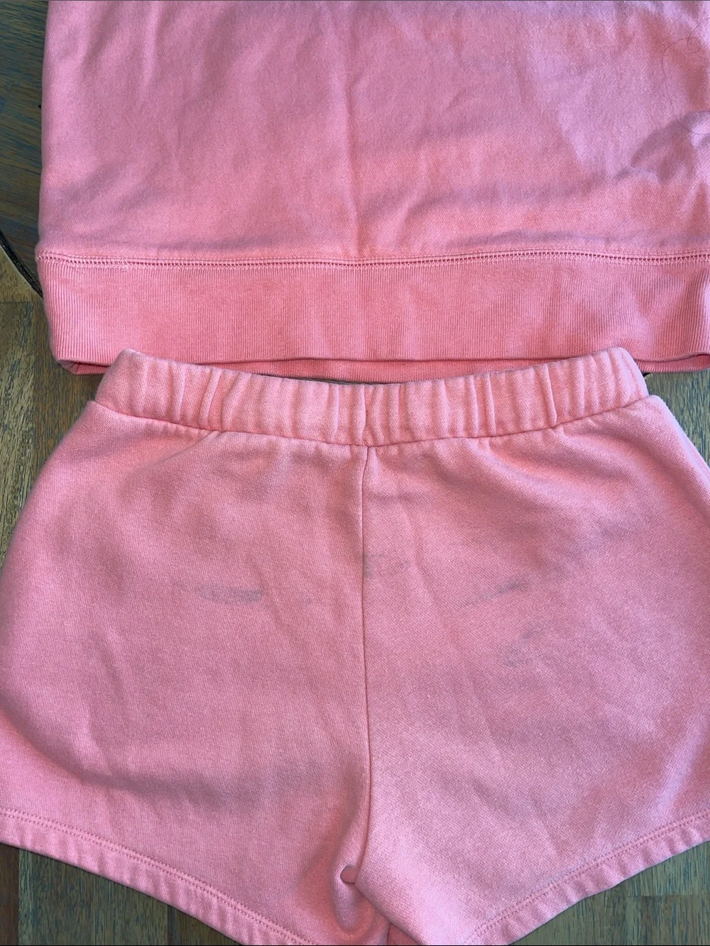 GAP‎ Coral Pink Hoodie and Shorts Set